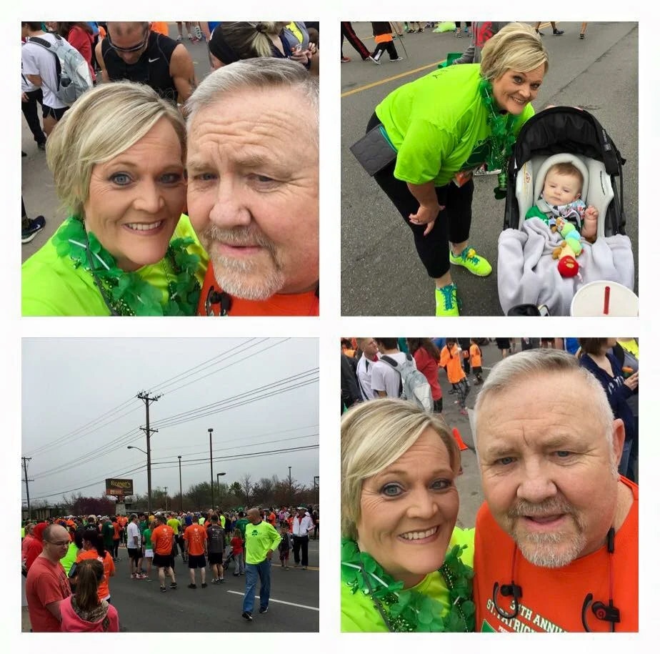 weight loss event collage