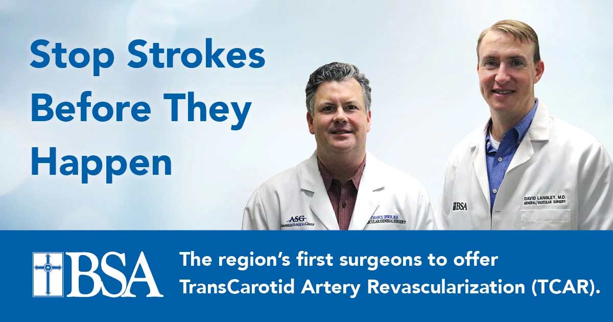 BSA Hospital and Amarillo Surgical Group Surgeons Perform the First TCAR Procedure in the Region