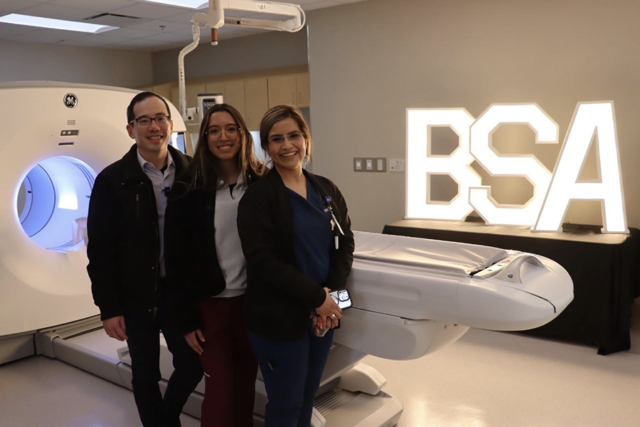 CT/PET Scanner Ribbon Cutting