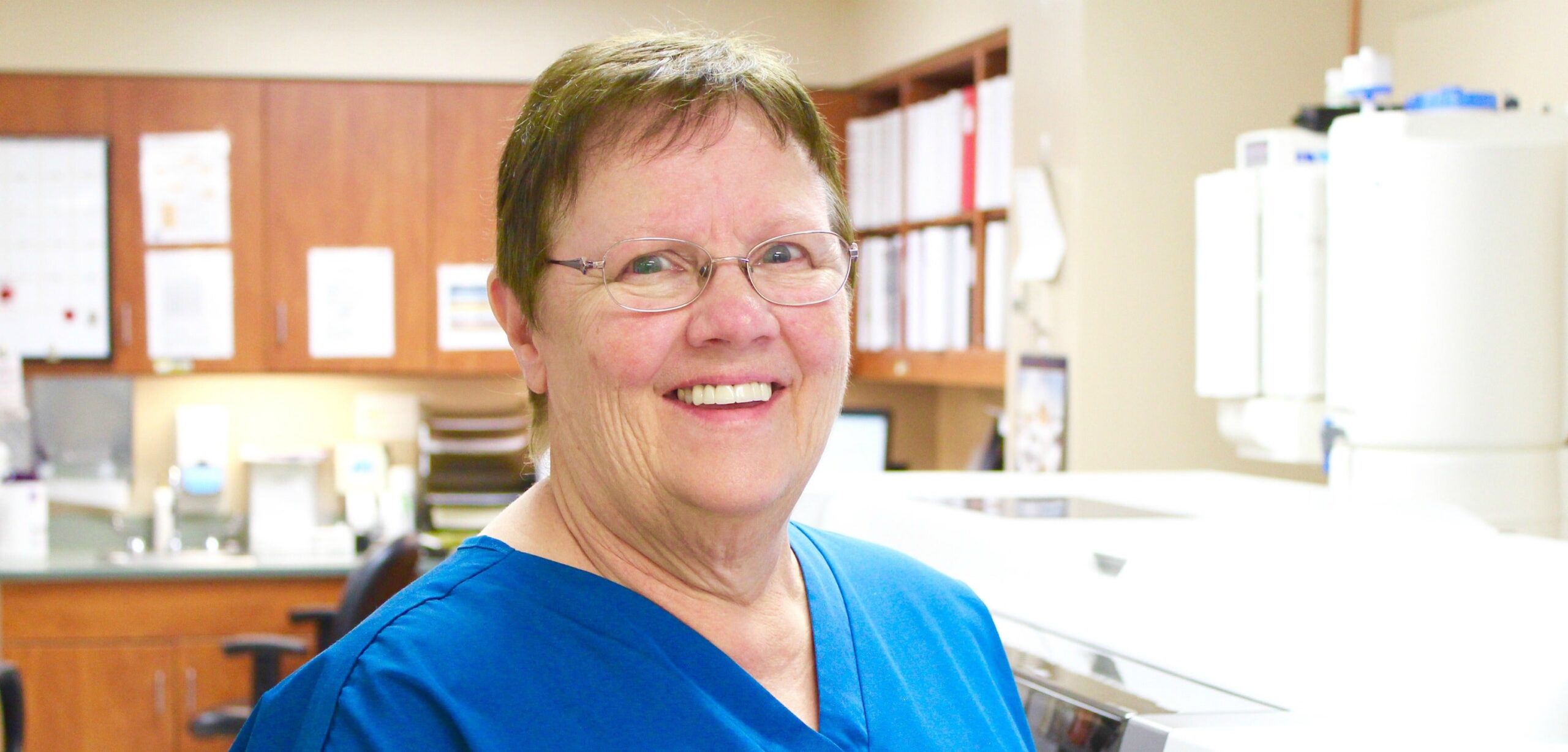 Employee Celebrates 50 Years at Cushing Hospital