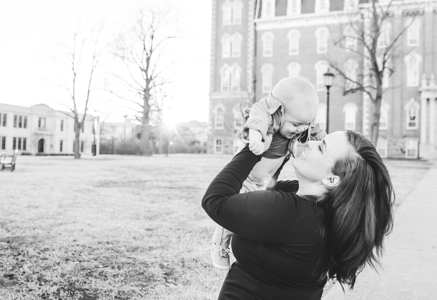 Peggy V. Helmerich Women’s Health Center Nurses Comfort First Time Mother during Delivery