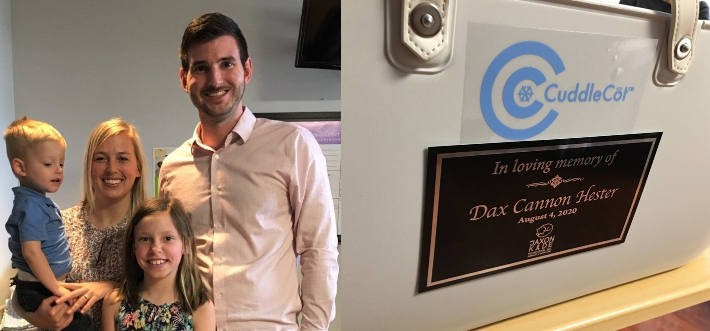 Collinsville couple help others make best of a difficult situation with Cuddle Cot donation