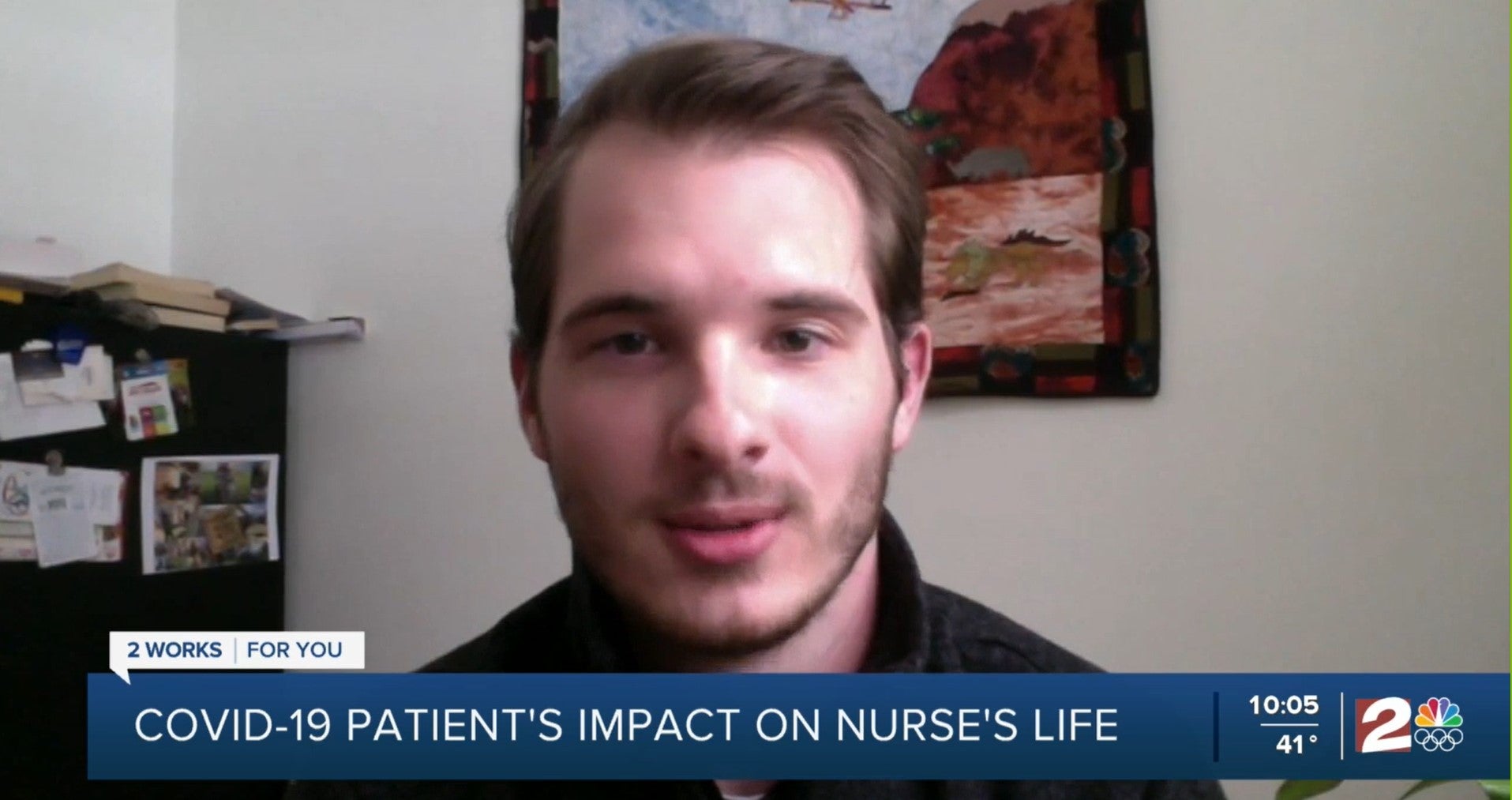 Nurse shares how a COVID-19 patient impacted his life