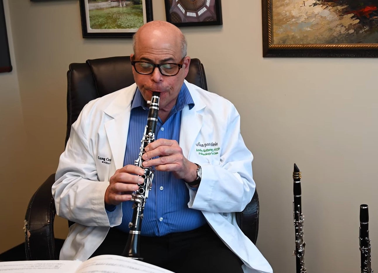 Off the Clock: Gottehrer meshes passions of medicine and music