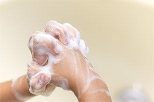 Better hand washing techniques to prevent the spread of the flu