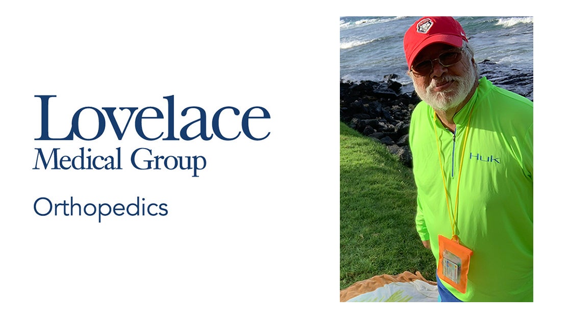 Double Knee Replacement Surgery Puts Patient Back on His Feet