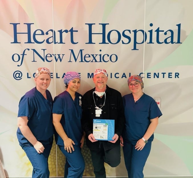 Heart Hospital of New Mexico at Lovelace Medical Center first in Albuquerque to Implant Dissolvable Stent for People with Chronic Limb Threatening Ischemia (CLTI) Below the-Knee (BTK)