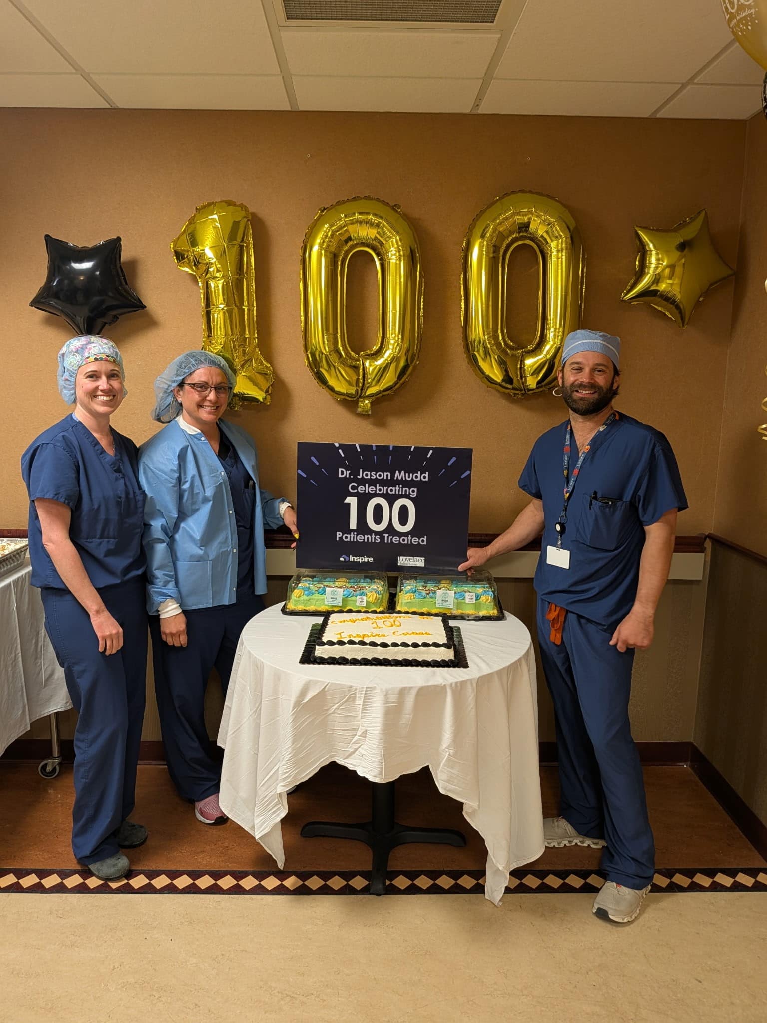 Lovelace Medical Group otolaryngologist completes 100th Inspire® obstructive apnea procedure