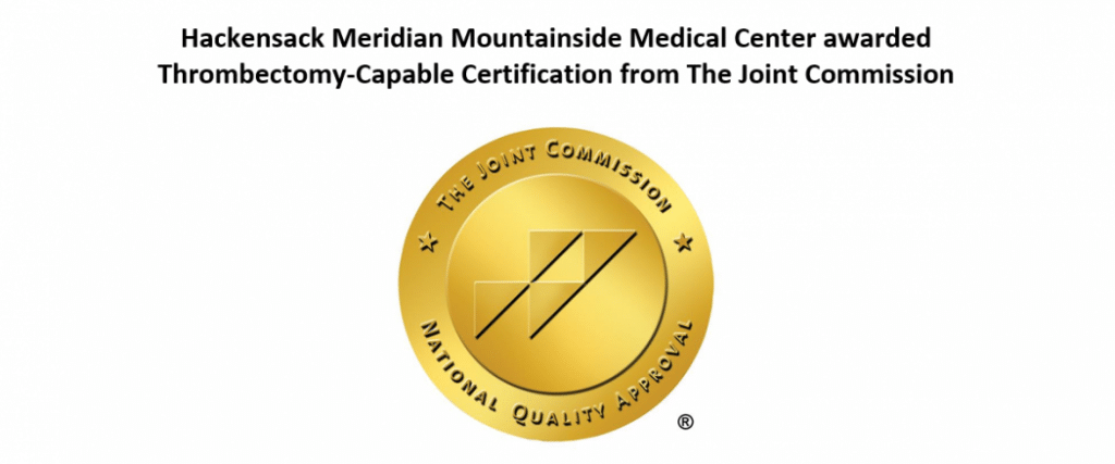 Hackensack Meridian Mountainside Medical Center awarded Thrombectomy ...