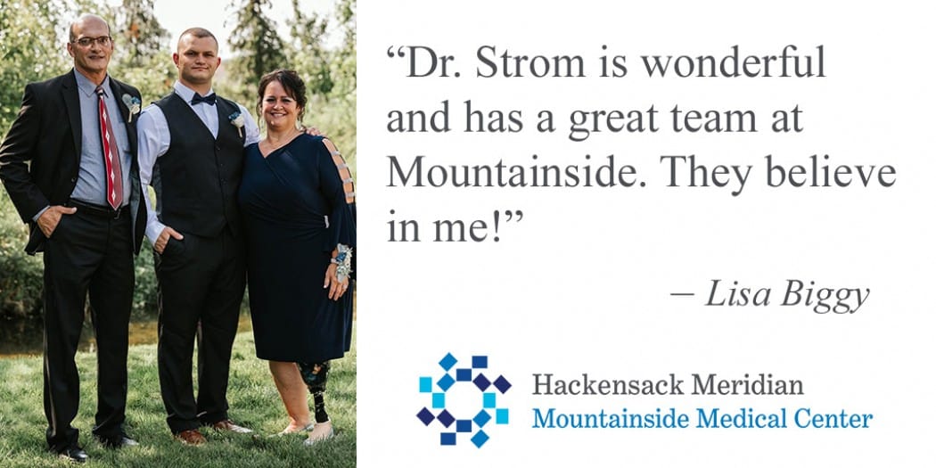 Bariatric patient posing