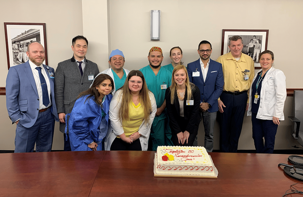 Mountainside Celebrates 50th Neurointerventional Case
