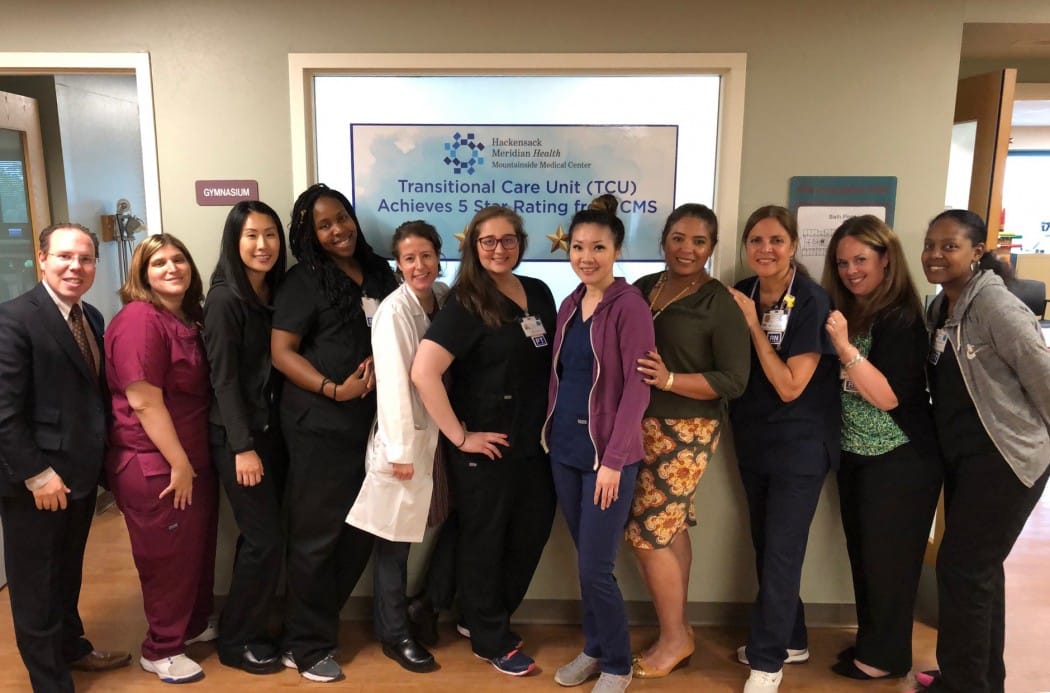 Transitional Care Unit at Hackensack Meridian Mountainside Medical Center Receives Highest Quality Rating from CMS