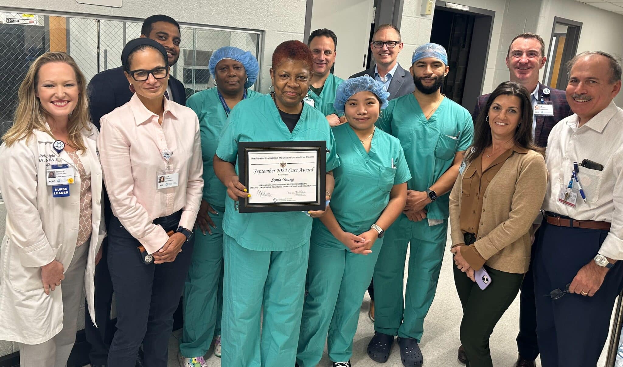Hackensack Meridian Mountainside Medical Center Care Award Winner Sonia ...