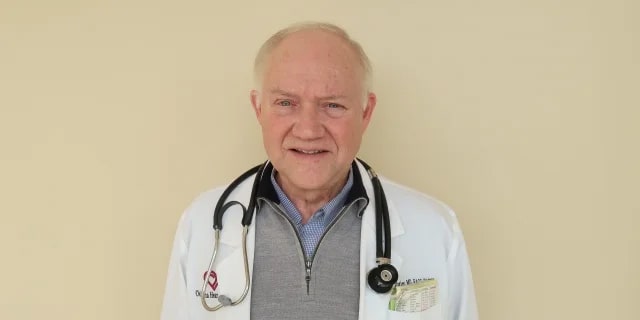 elderly doctor