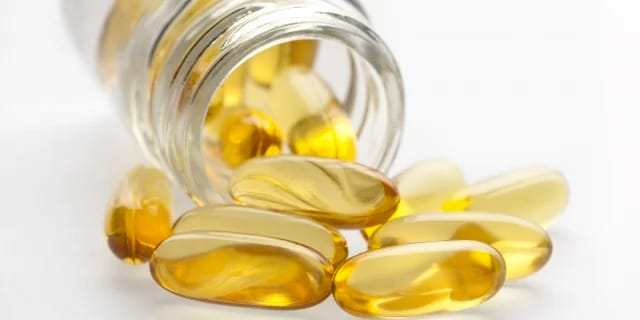 oil pills in bottle