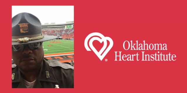 state trooper at a football game