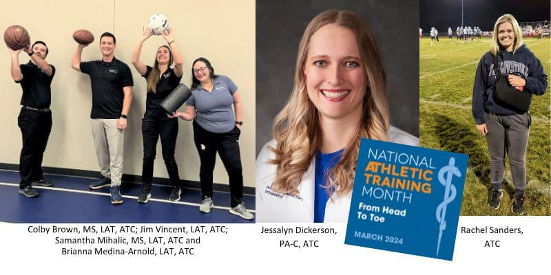 Recognizing the Contributions of Our Certified Athletic Trainers