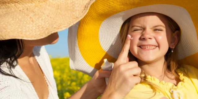Skin protection begins at a young age