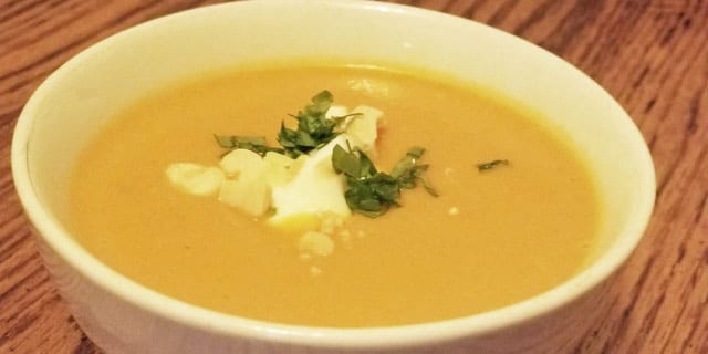 Instant Pot Thai Style Peanut Carrot Soup