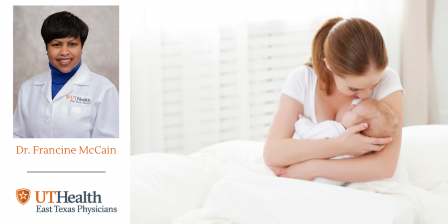 Dr. Francine McCain shares tips on how to breastfeed like a pro