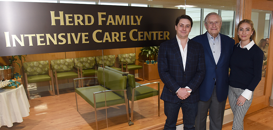 Herd Family Gift Supports Critical Care Patients and Families