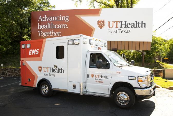 UT Health East Texas EMS reveals new ambulance design, uniforms