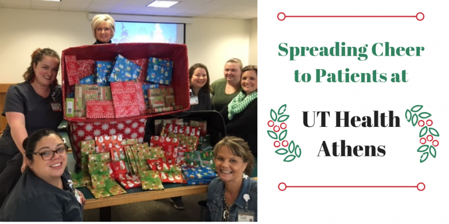 Spreading Holiday Cheer at UT Health Athens
