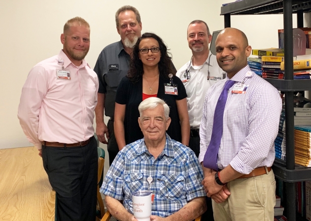 June Caregiver of the Month: Lee Tidnall