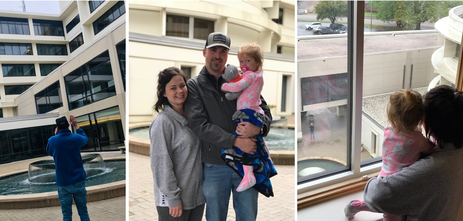 Dad stays connected to daughter at UT Health Tyler