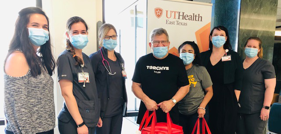 Patient delivers Torchy’s Tacos as thank you for great care