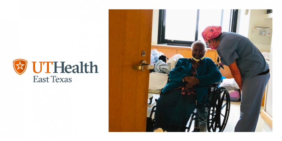 Patient, 80, beats COVID-19 with support of her family and UT Health Tyler caregivers