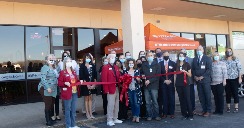 UT Health East Texas Hosts Ribbon-Cutting at Urgent Care in Canton
