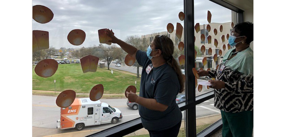 UT Health East Texas commemorates COVID-19 anniversary