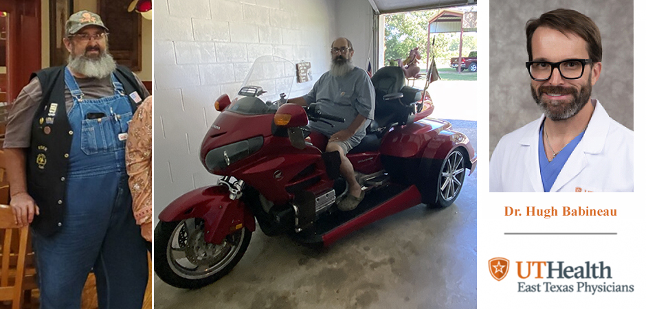 Patient enjoys the open road after bariatric surgery