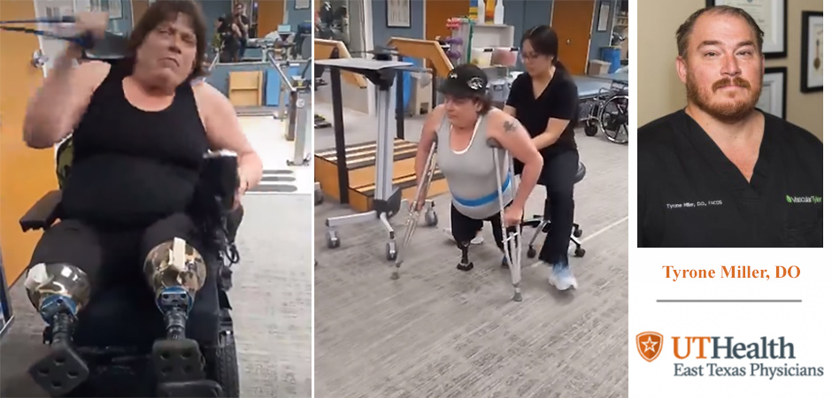 Positive attitude through health challenges