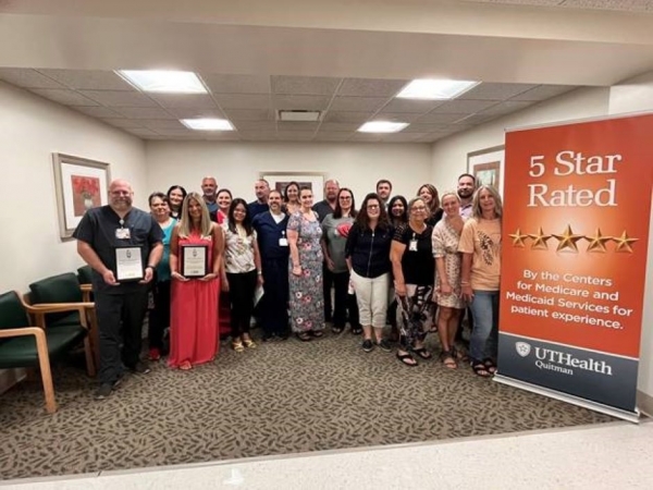 UT Health Quitman receives DAISY Team Award