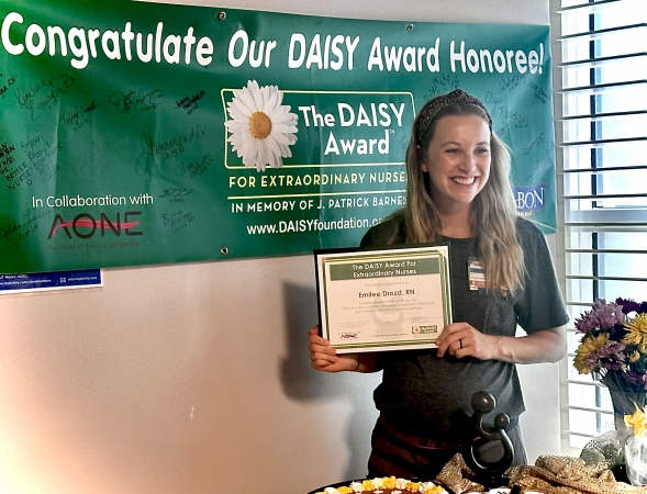 UT Health Athens nurse receives DAISY Award