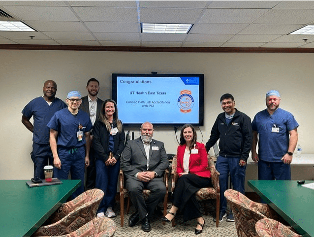UT Health Tyler Recognized for Excellence with Cardiac Cath Lab Accreditation